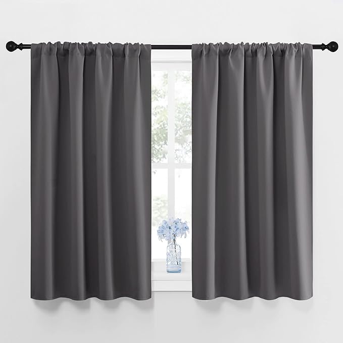 Blackout window curtains