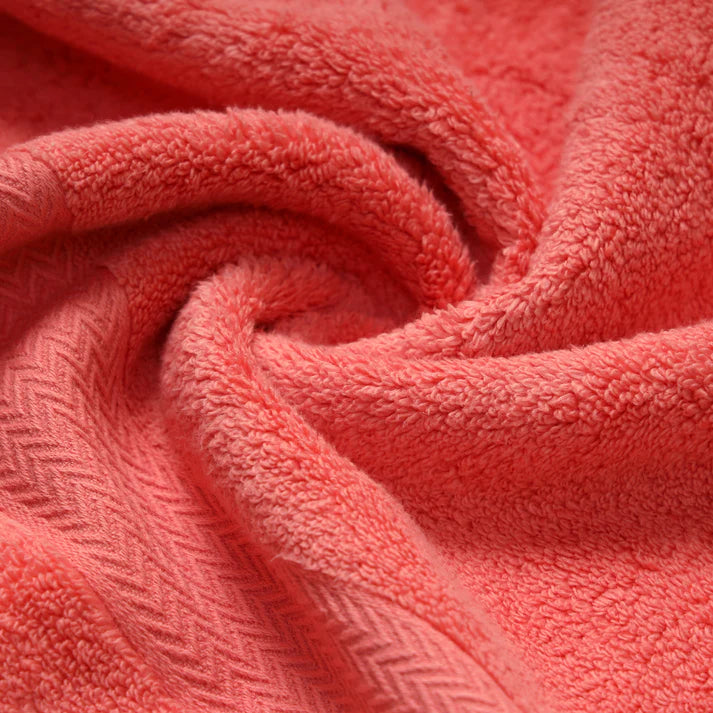 100% Cotton Zero Twist Bath Towel [Pack of 04]