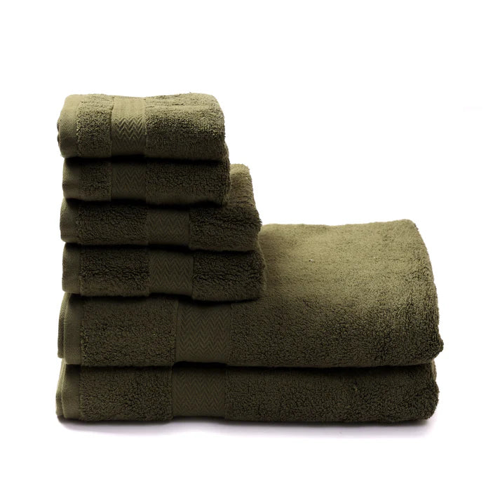 80% Bamboo 20% Cotton - Towel Sets [2 Bath/2 Hand/2 Face]