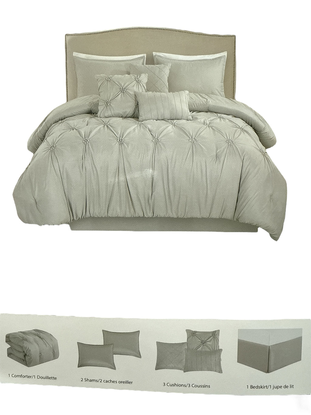 7PCS COMFORTER SET