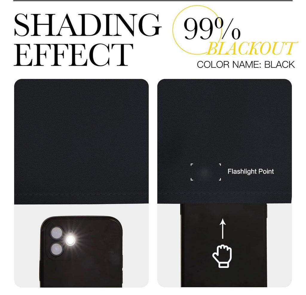 Blackout window curtains